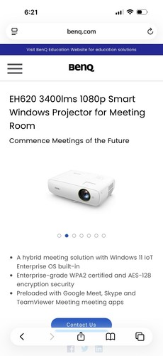 Benq projector 1080p model - benq,
